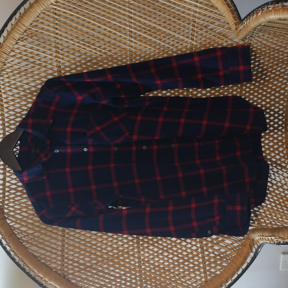J. Crew Button Down Flannel Shirt